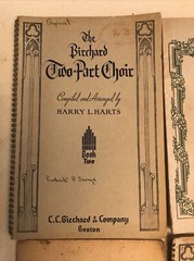 Lot Of 5 Sheet Music G. Schirmer C C Birchard Men’s Get Together Songs Vintage