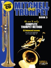 Mitchell on Trumpet * Method Book 4 with CD * Shipped Directly from Publisher!