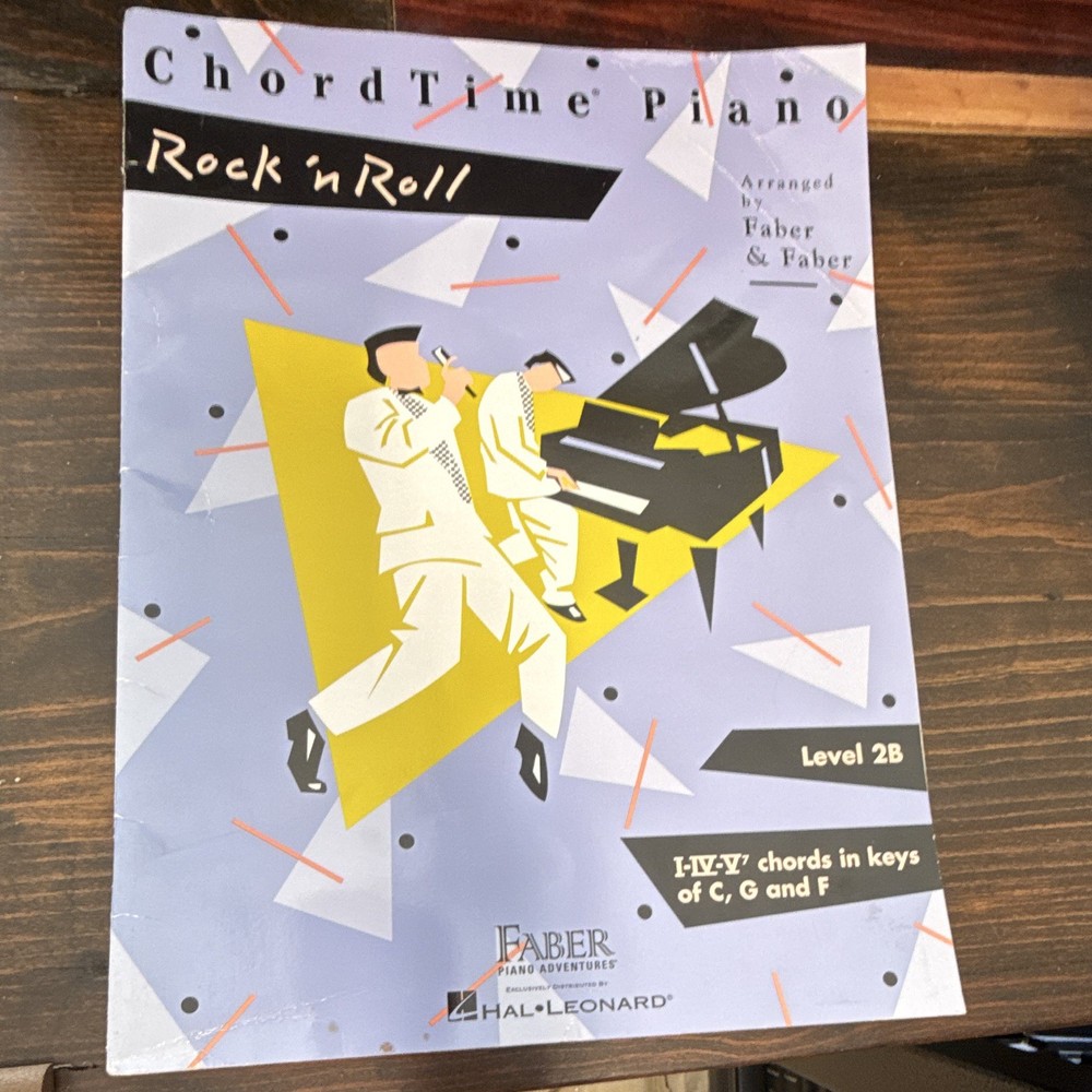 ChordTime Piano Rock ’n’ Roll Level 2B Solo Sheet Music Songbook MPN HL00420130