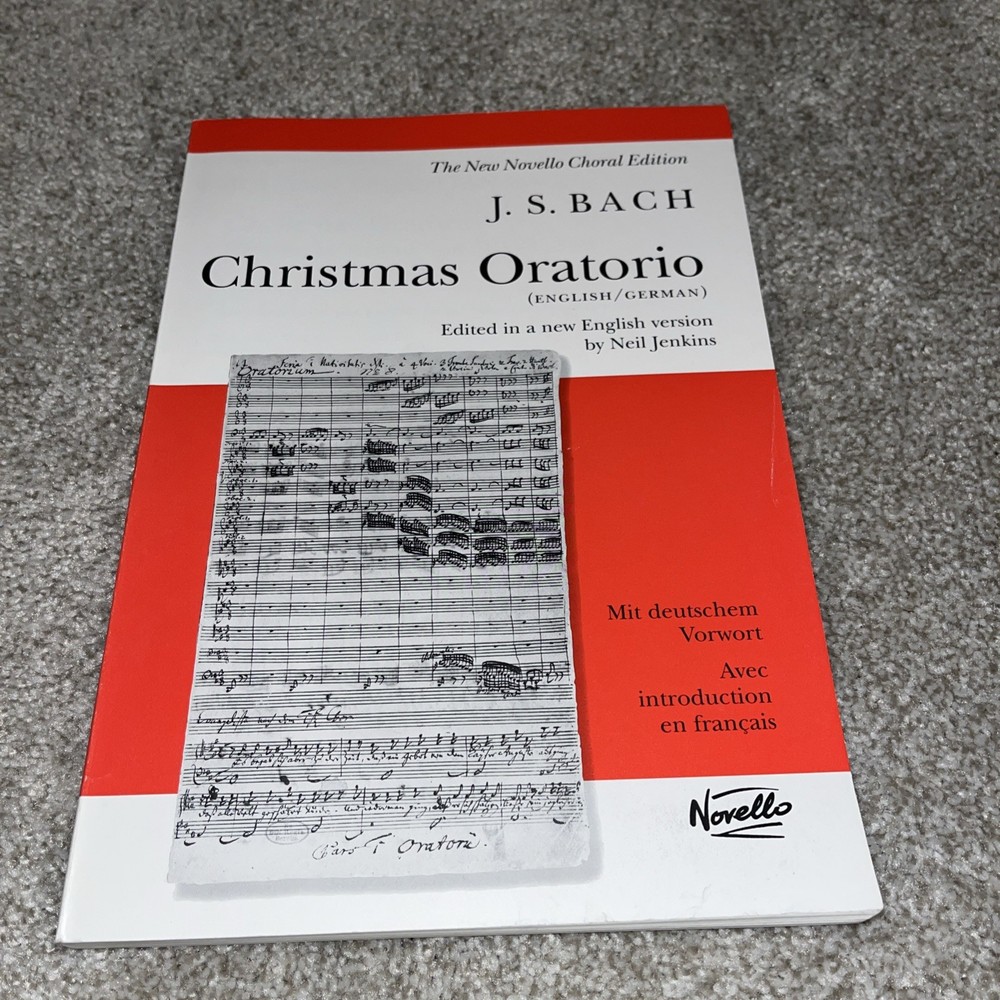 Christmas Oratorio by Neil Jenkins (2003, Trade Paperback)