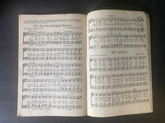 SINGING AMERICA 1940’s Song & Chorus Book Vocal Edition Zanzig C C Birchard Co