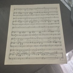 Cast Your Fate to the Wind Pop Sheet Music Solo Piano & Voice Friendship F5M 365