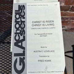 SATB Sheet Music Lot Of 24 Sheets Church Choral Sacred Christian Choir VG