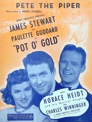 Pete The Piper Sheet Music Pot O Gold James Stewart Paulette Goddard 1941 Film
