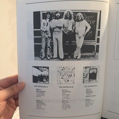LED ZEPPELIN Songbook OFF THE RECORD 1988 GUITAR TAB Bass & Drums New!!