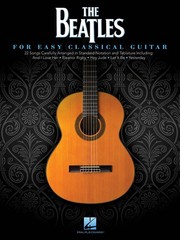The Beatles for Easy Classical Guitar Tab Solo Sheet Music 22 Pop Songs Book