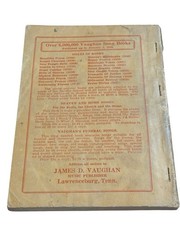 Vtg 1940 Beautiful Praise Hymnal Songbook Christian Worship Shaped Notes