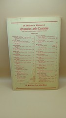 Christmas Oratorio Saint Saens Choral Music Songbook SATB