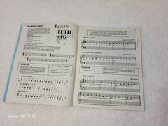 Vintage Piano Instructional Books, Lot Of Sheet Music Collectable Media Ephemera