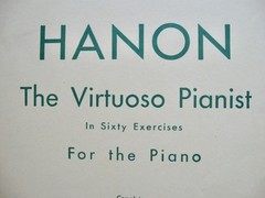 1928 HANON The Virtuoso Pianist; SCHIRMER&rsquo;S Musical Library 60 Exercises Vol 925