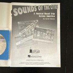 Cherry Lane Music Sounds of the Cities Song Book & CD Funk R&B Country Jazz Soul