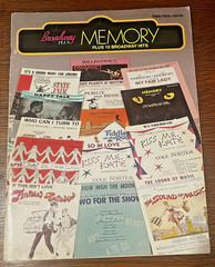 Piano Songbook Broadway Memory Plus 15 Broadway Hits Dan Fox 1984