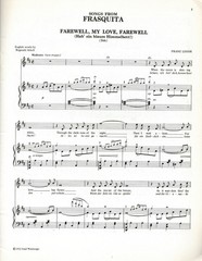 Franz Lehar – Songs From Frasquita, lyrics in German and English