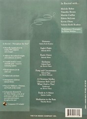 In Recital Throughout the Year – Book 5, Vol. 1 – Intermediate Piano – WITH CD