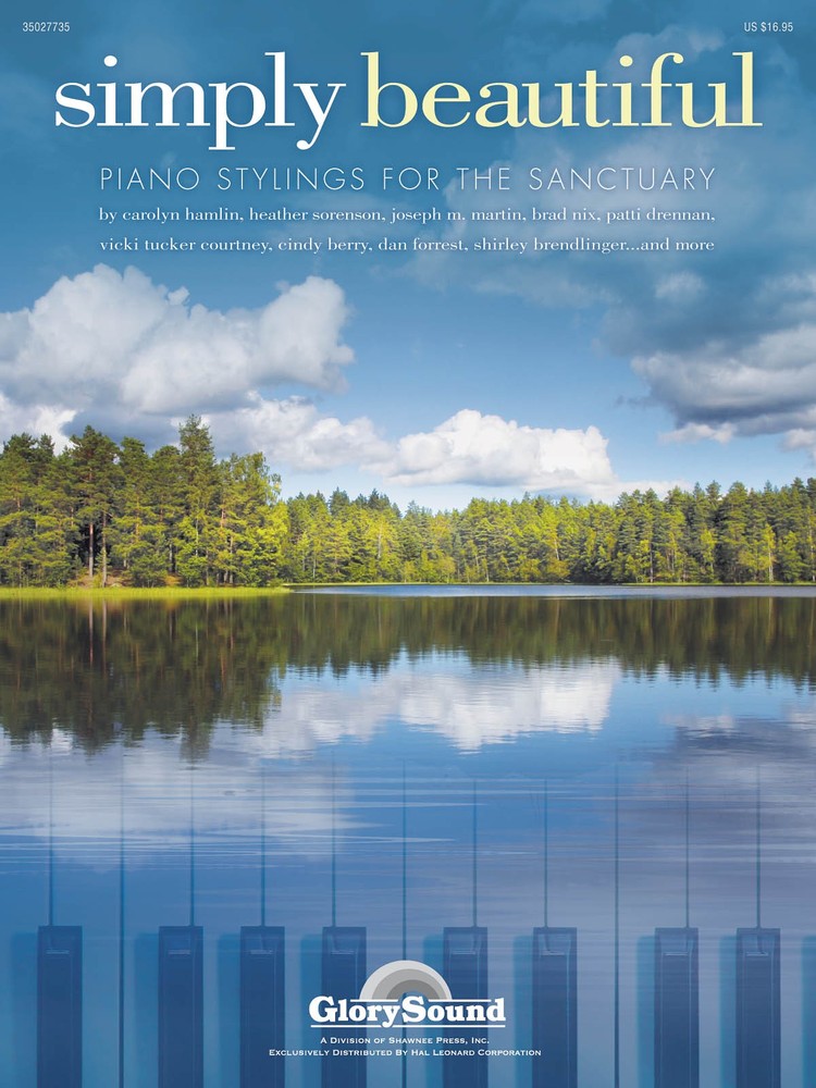 Simply Beautiful for Piano Solo Christian Sheet Music 20 Church Songs Book