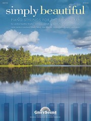 Simply Beautiful for Piano Solo Christian Sheet Music 20 Church Songs Book