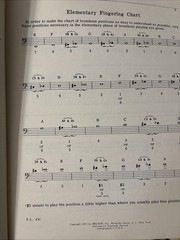 TROMBONE Note Speller by Fred Weber BELWIN MILLS 1951 worksheets