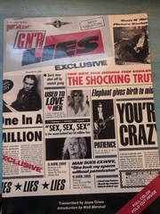 Cherry Lane Music Company GNR Lies Guitar/Voice Tab & Sheet Music Solo Rock