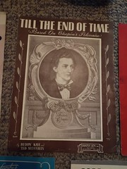 Vintage Sheet music lot of 15, 1940s and 1950s