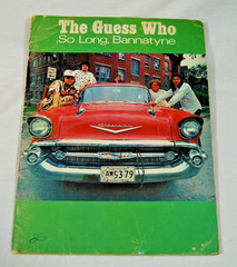 RARE 1971 THE GUESS WHO – So Long, Bannatyne Sheet Music Songbook – Rock Music
