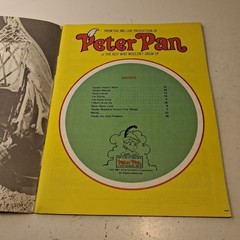 Vintage 1974 Peter Pan NBC Live Production Songbook Sheet Music Charles Hansen