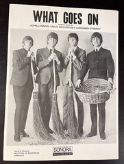 The Beatles « What Goes On » 1965 Sonora Sheet Music (Scandinavia)-3509