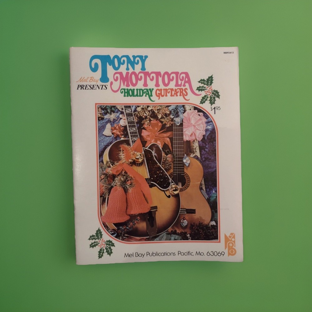 TONY MOTTOLA Songbook Holiday Guitars Vintage Jazz 1976 Excellent Condition