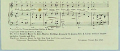The Flower Seller by Parker Turner & Redi Piano Vocal Sheet Music Gracie Fields
