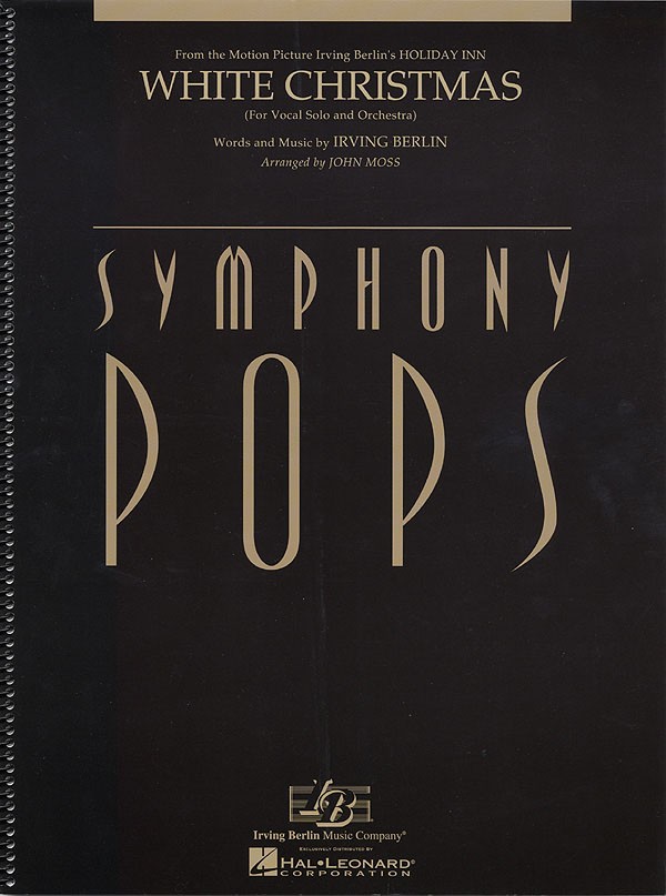 White Christmas Song Symphony Pops for Vocal Solo & Full Orchestra Score & Parts