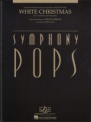 White Christmas Song Symphony Pops for Vocal Solo & Full Orchestra Score & Parts