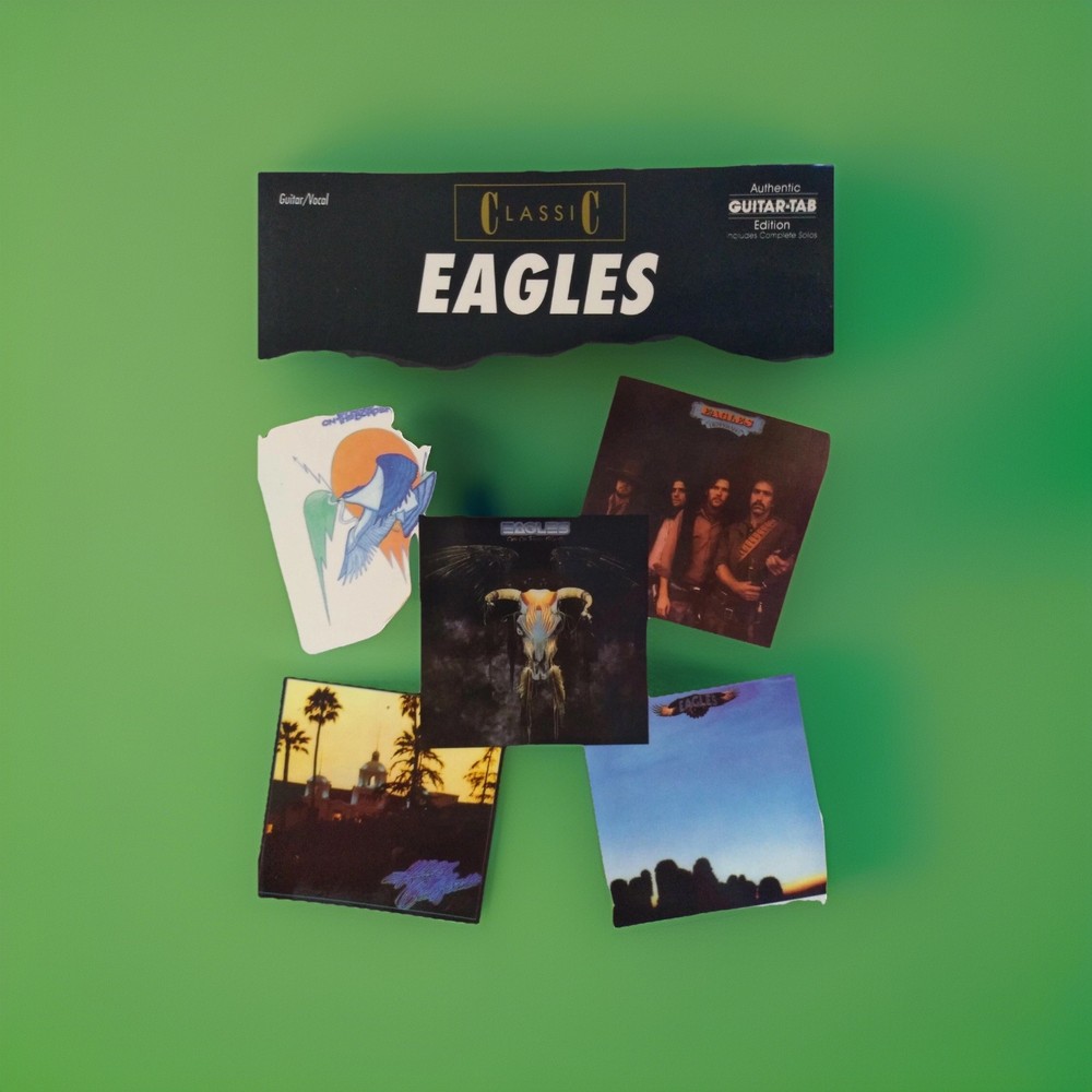 Classic Eagles Acoustic Guitar Tab Edition 12 Songs Ex++ Condition