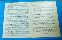 STANDARD PIANO CLASSICS M. WITMARK & SONS SHEET MUSIC SPRING SONG OP. 62 NO.6 ++