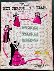 Waltz Hits Through the Years 1953 Music and Lyrics 80 pages