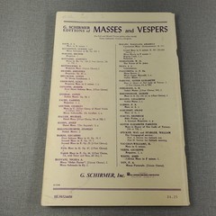 Mozart Requiem Sheet Music Four-Part Chorus & Solo with Piano