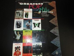 Greatest Pop Hits Of 1997-1998 Songbook-Big Note Piano/WB Music