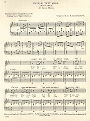Vintage Flotow Ah So Pure Sheet Music Tenor Or Soprano Piano 1861 From Martha