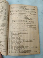 1951 James Vaughan&rsquo;s Up To Date Rudiments And Music Reader Gospel Songs