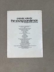 Popular Solos For The Young Bandsman Music Book John Edmunds 1976 BbInstruments