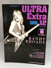 ULTRA EXTRA 12 Young Guitar Randy Rhoads Guitar w CD! JAPAN YOUNG GUITAR