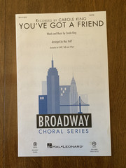 Choral sheet music for 7 pop songs, 4 part, College Choral, Broadway,Hal Leonard