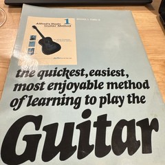 Vtg. 1959 Alfred’s Basic Guitar Method Instruction Music Book 1 With Chord Guide