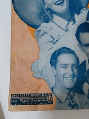 Hi Neighbor Sheet Music Vintage 1941 San Antonio Rose By Jack Owens