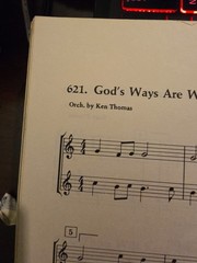 The Instrumental Hymnal Book 5 (Clarinet I,II) Ring Binder 1986