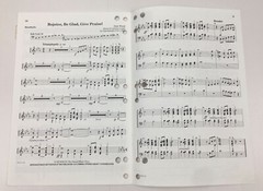 Rejoice Be Glad Give Praise SATB Organ Handbells Sheet Music Dale Wood Sacred