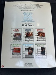 Gary Moore Rock Score Book « RUN FOR COVER » Full Album Transcribed AMSCO 1987