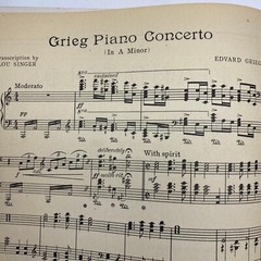 Leeds Masterworks Piano Solo Lou Singer Sheet Music popular Classics Songbook