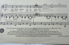 Vintage 1944 LADY OF SPAIN Sheet Music Words/Erell Reaves Music/Tolchard Evans