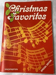 Vintage Christmas Favorites 1982 Song & Music Book By Jim Loucks