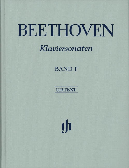 Beethoven Piano Sonatas Vol I Classical Sheet Music Henle Urtext Hardcover Book