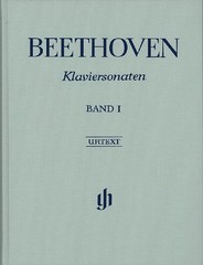 Beethoven Piano Sonatas Vol I Classical Sheet Music Henle Urtext Hardcover Book